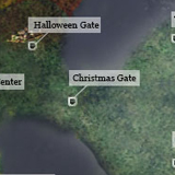 Christmas gate